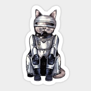 RoboCat Sticker